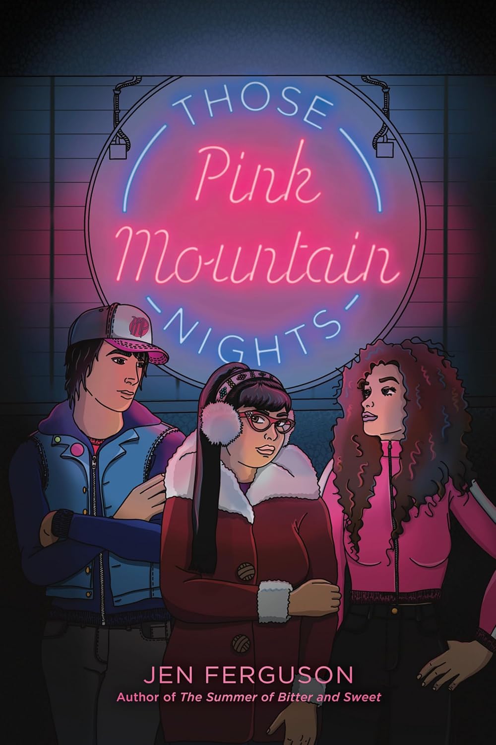 Book Jacket: Those Pink Mountain Nights